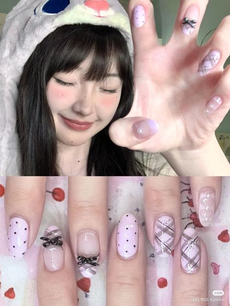 #Nailinspiration #coquette #vintage #paris #nana Nana Nails, Uñas Ideas, Coquette Vintage, Makeup Clothes, Vintage Paris, Cute Nail Designs, Nails Inspo, Nails Designs, Almond Nails