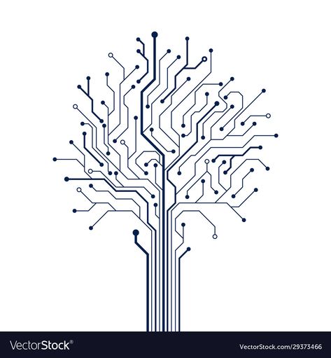 Motherboard Tattoo Design, Circuit Tree Tattoo, Computer Engineering Logo, Circuit Tattoos, Circuitry Tattoo, Computer Illustration Design, Circuit Board Drawing, University Graduation Gifts, Background Technology