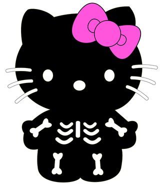 https://www.bloglovin.com/blogs/krafty-nook-12692659/zombie-svg-file-3632119627 Halloween Svg Free, Hello Kitty Svg, Moldes Halloween, Helloween Wallpaper, Image Halloween, Sublimation Ideas Projects Inspiration, Hello Kitty Cartoon, Hello Kit, Kitty Drawing