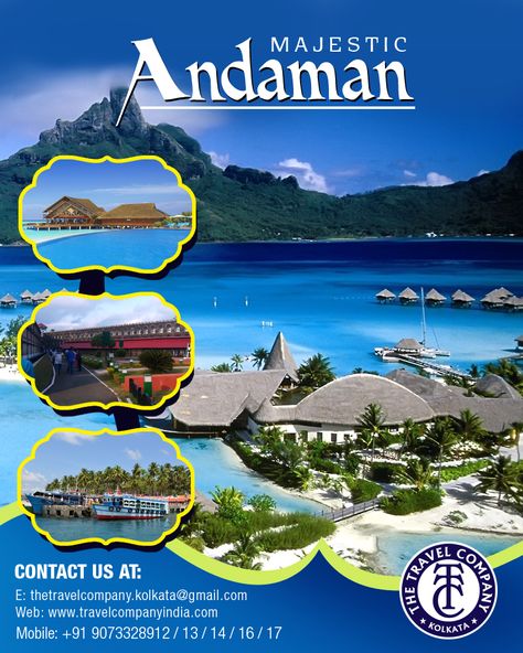 Andaman Nicobar, Andaman Tour, Andaman And Nicobar Islands, Travel Company, Creative Mind, Travel Companies, Travel Packages, Creative Ads, Tour Packages