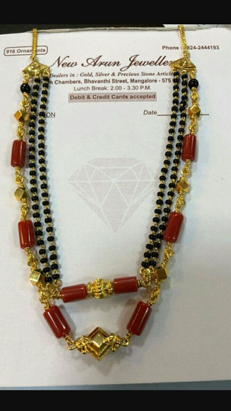 Gold Necklace Indian, Gold Necklace Indian Bridal Jewelry, Gold Jewelry Stores, Necklace Indian, Mangalsutra Designs, Beads Jewellery, Gold Fashion Necklace, India Jewelry, July 2022