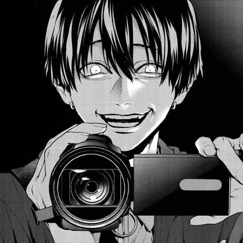 Brutal Satsujin Kansatsukan No Kokuhaku, Brutal Satsujin, Male Yandere, 얼굴 드로잉, Yandere Manga, Yandere Boy, 카드 디자인, Dark Art Illustrations, Cute Anime Profile Pictures