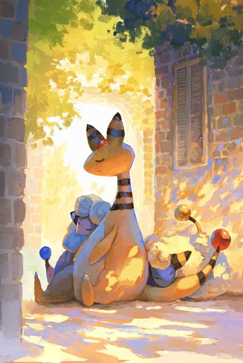 Electric Sheep, Pokemon Backgrounds, Pokemon Universe, Cute Pokemon Pictures, Pokemon Images, Paintings And Drawings, The Mundane, Cute Pokemon Wallpaper, All Pokemon