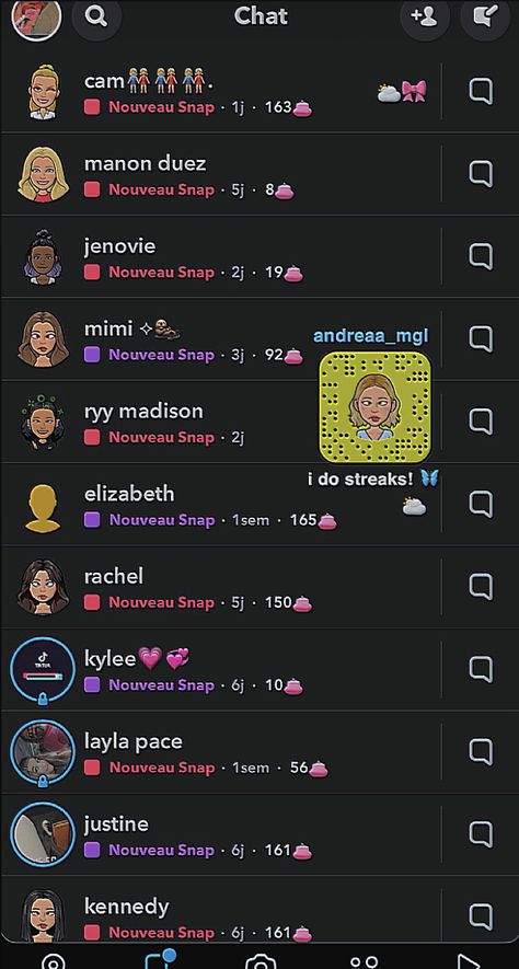 Sana Username Ideas, Snapchat Recents List, Snap Names, Emojis Snapchat, Contact Ideas, Snapchat Inspiration, Names For Snapchat, Friends Emoji, Snapchat Usernames