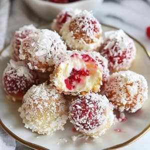 Twist Recipes, Cream Cheese Bites, Berry Bites, Cheese Bites Recipe, Raspberry Cream Cheese, Raspberry Desserts, Raspberry Cream, Cheese Bites, Cheesecake Bites