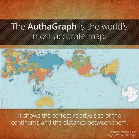 The AuthaGraph Is The World's Most Accurate Map - 9GAG Accurate World Map, Study Info, Study Break, Teaching Social Studies, World Languages, How To Stay Awake, Kids Room Art, Casino Online, Map Art