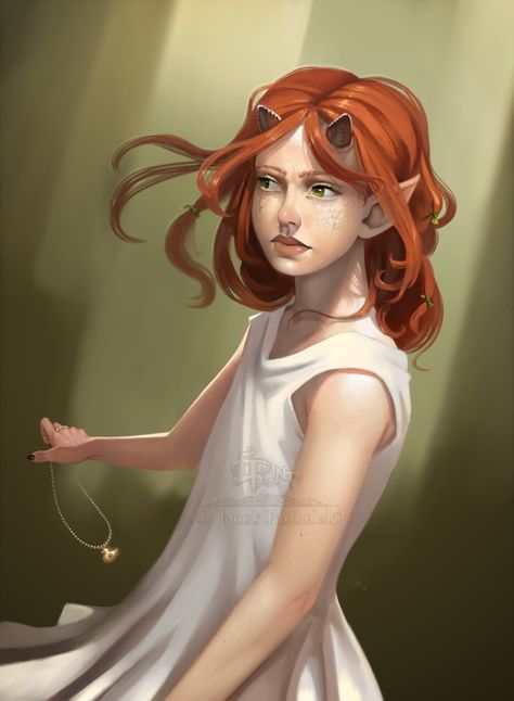 Name: Lillener (young) [Original Name: Fire-From-The-Eye] Artist: ochrejelly/Jacob Probelski;  Tags: Tiefling; Aasimar; Female; Half-Elf; Young; Child; Fire-From-The-Eye; Small; Tiefling Female, Dnd Tiefling, Dungeons And Dragons Characters, Kid Character, Fantasy Warrior, Freelance Artist, Arte Fantasy, Character Ideas, Portrait Girl