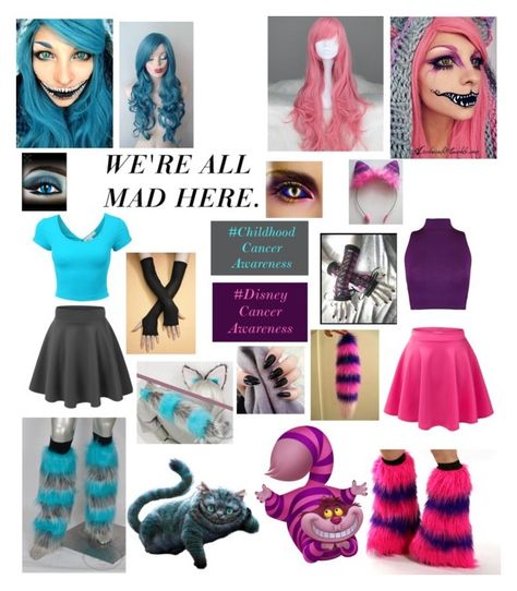 "Cheshire Cat // (before like, read D" by nebulaprime ❤ liked on Polyvore featuring beauty, WearAll, childhoodcancerawareness and disneycancerawareness Disney Bounding Cheshire Cat, Easy Cheshire Cat Costume, Cheshire Cat Costume Womens, Cheshire Cat Disneybound, Cheshire Cat Costume Aesthetic, Chesire Cat Costume Diy, Cheshire Cat Inspired Outfits, Cheshire Cat Outfit Ideas, Cheshire Cat Costume Diy