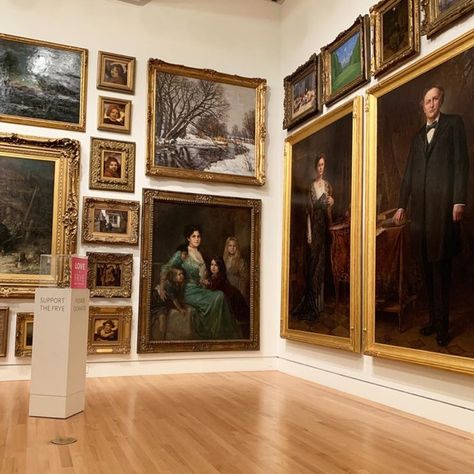 1. Frye Art Museum, 704 Terry Ave., Seattle Museum Gallery Wall, Gallery Wall Museum, Museum Background, Pnw Trip, Charleston Beaches, Klondike Gold Rush, Gonzaga University, Seattle Art Museum, Museum Aesthetic