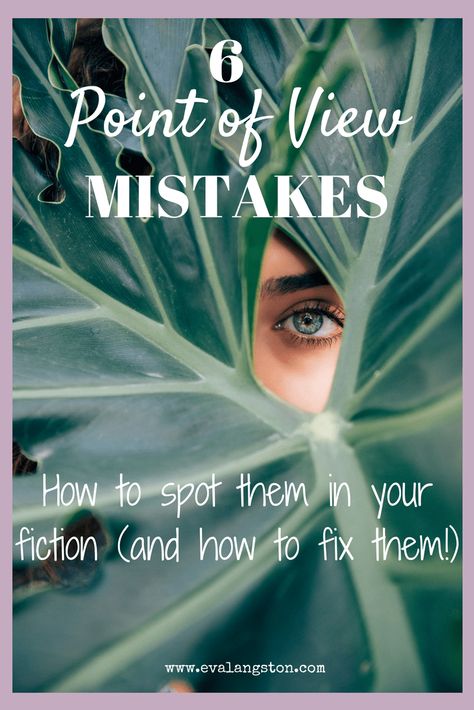 Choosing the right point of view for your novel or short story is only half the battle. Make sure you're not making these tricky POV mistakes! Writer Problems, Writing Fiction, Writing Fantasy, Writing Notes, Writing Characters, Editing Writing, Writers Write, Book Writing Tips, Writing Resources