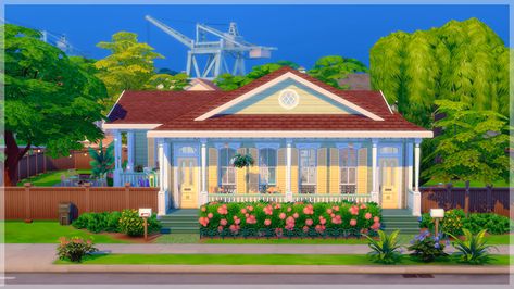 PocketFullofSimshine — Garden Essence Reno - BFF Household Makeover Sims 4 Willow Creek, Ts4 Lots, Willow Creek, Home Reno, Sims 4, The Garden, Gazebo, Reno, Essence