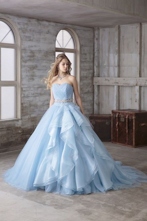 Contemporary Wedding Dress, Dress Tips, Net Gowns, Fairytale Gown, Classy Gowns, Wedding Dress Guide, Bridal Ball Gown, Dress Guide, Blue Wedding Dresses