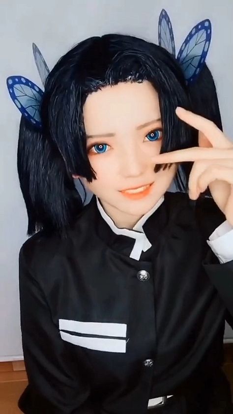 Aoi Cosplay, Demon Slayer Cosplay, Aoi Kanzaki, Vibe Clothes, Live Action, Cosplay Anime, Kimetsu No Yaiba, Demon Slayer, Geek Stuff