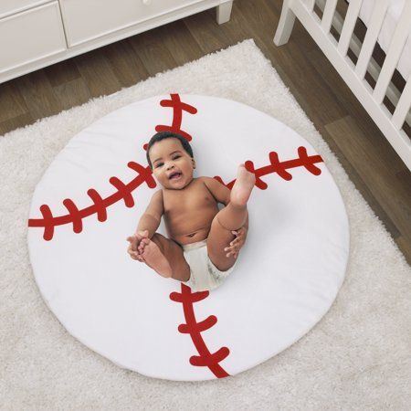 Baby Boy Nursery Baseball Theme, Baseball Baby Room, Toddler Baseball Room, Sports Themed Nursery For Boys, Jordan Nursery, Baseball Theme Nursery, Baseball Themed Nursery, Baseball Nursery Theme, Kids Baseball Room