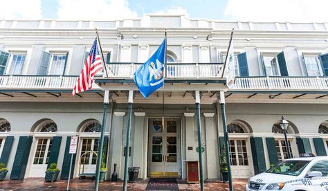 Haunted Town, Hotels In New Orleans, Bourbon Orleans Hotel, Haunted Hotels, New Orleans History, New Orleans Hotels, Southern Elegance, Southern Cities, Spooky Town