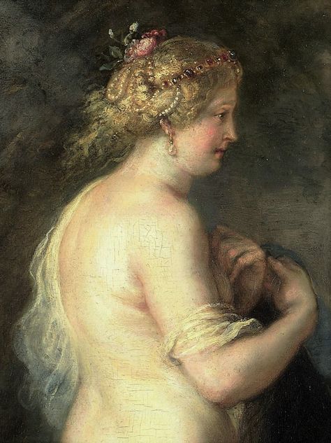 Detail from "The Judgement of Paris" by Peter Paul Rubens,1632-35 The Judgement Of Paris, Judgement Of Paris, Paul Rubens, Peter Paul Rubens, Book Of Life, On Board, Poster Frame, Buddha Statue, Veil