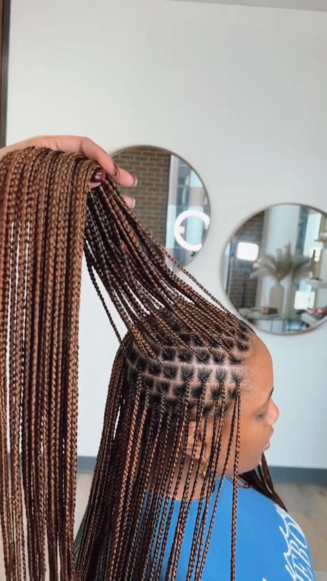 Micro Marley Twists, Braid Styling Ideas, Adult Hairstyles For Long Hair, Micro Braids For Black Women, Braids 2025, Simple Box Braids, Micro Knotless Braids, Long Boho Braids, Braids Color Ideas