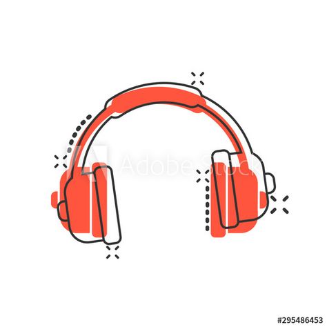 Retro Headphone, Bullet Journel, Splash Effect, Cute Headphones, Spring Illustration, Retro Gaming Art, Audio Design, Business Concept, Best Headphones