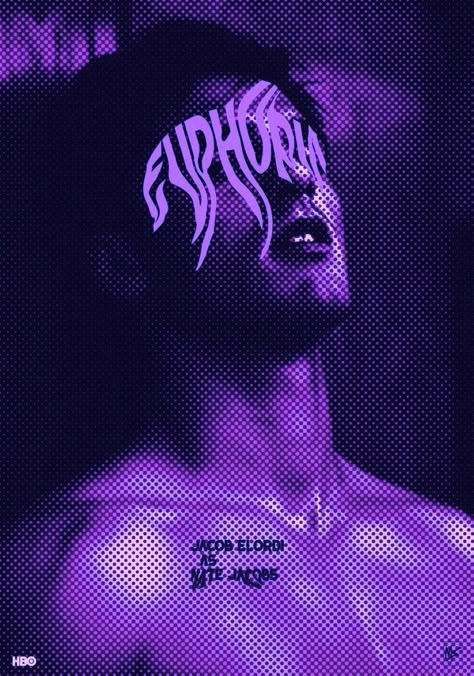 Euphoria Aesthetic Nate, Purple Aesthetic Graphic Design, Nate Euphoria Aesthetic, Nate Jacobs Euphoria Aesthetic, Euphoria Prints, Jacob Elordi Wallpaper Aesthetic, Euphoria Poster Aesthetic, Purple Euphoria Aesthetic, Poster Purple Aesthetic