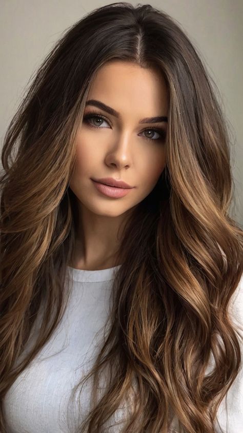 🌸 Professional Really Long Hair Long Hairstyles for Women Inspiration Dark Brown And Blonde Hair, Dark Brown And Blonde, Long Hair Inspiration, Brown And Blonde Hair, Hair Long Hairstyles, Long Hairstyles For Women, Brown And Blonde, Long Brunette Hair, Women Inspiration