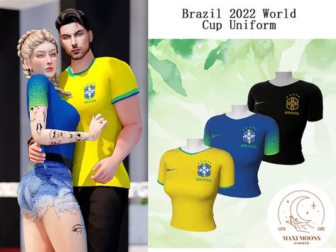 Ts4 Soccer Cc, Sims 4 Brazilian Cc, Soccer Sims 4 Cc, Brazil Sims 4 Cc, Sims 4 Soccer Jersey, Sims 4 Soccer Uniform, Sims 4 Soccer Cc, Sims 4 Football Cc, Sims 4 Jersey