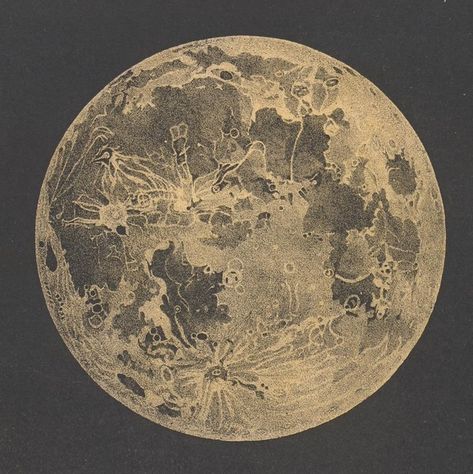 The Moon at the Full | For background and links, please visi… | Flickr Vintage Astronomy Prints, Grunge Posters, Y2k Posters, Astronomy Art, Widget Design, Vintage Moon, Phone Inspiration, Poster Room, Vintage Drawing