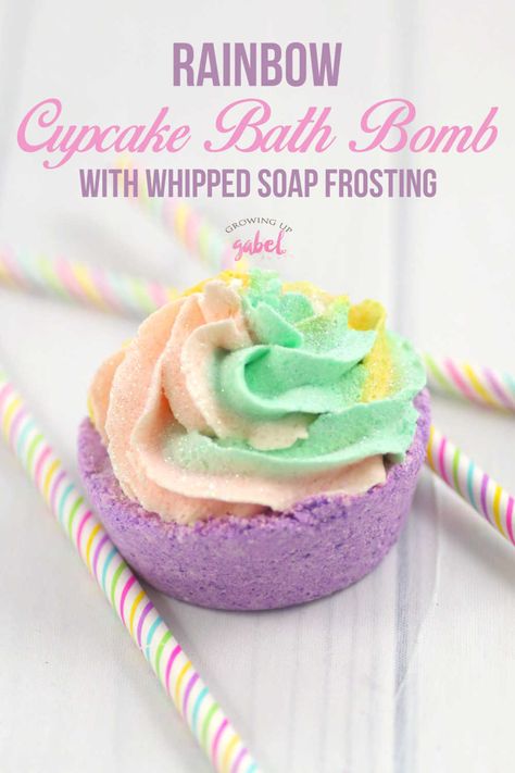 Cupcake Unicorn Bath Bombs Whipped Soap Diy, Soap Frosting, How To Make Cupcake, Cupcake Unicorn, Homemade Cupcakes, Bath Bomb Recipes, How To Make Cupcakes, Rainbow Cupcakes, Unicorn Cupcakes