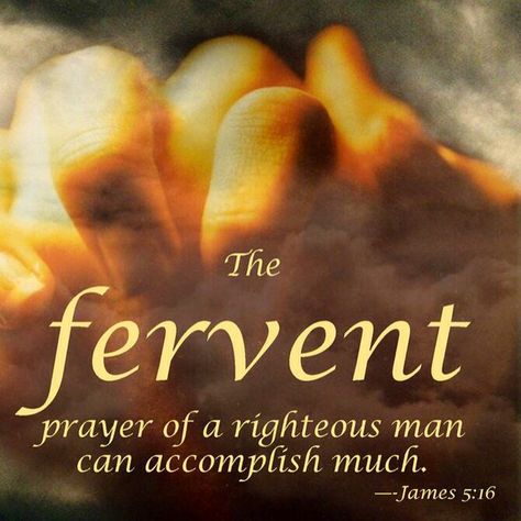 James 5:16: ' ... The effectual Fervent Prayer  of a Righteous man Availeth much.'   <3  B The Prayers Of A Righteous Man, James 5 16, The Effectual Fervent Prayer, Godly Character, Fervent Prayer, Biblical Principles, James 5, Prayer Journaling, Prayer Closet