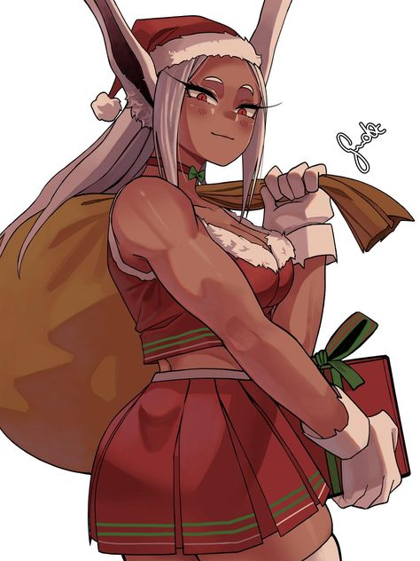 Santa Miruko | My Hero Academia | Know Your Meme Type Of Girlfriend, Yoruichi Shihouin, Whatsapp Wallpapers Hd, Female Drawing, Yumeko Jabami, Boku No Hero Academia Funny, Hero Academia Characters, My Hero Academia Manga, Izuku Midoriya