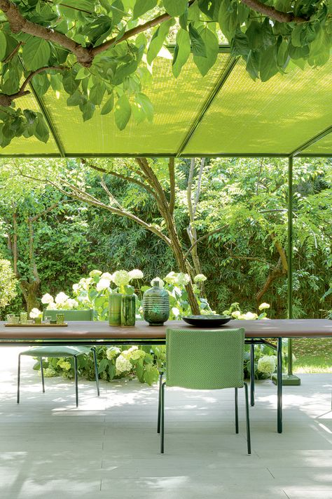 Suzanne, Paola Lenti, Table Outdoor Paola Lenti, Wood Sample, Table Outdoor, Large Dining Table, Winter Set, Green Garden, Outdoor Tables, Outdoor Design, Minimal Design