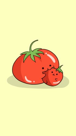 Tomato Cute Drawing, Free Mosaic Patterns, Animal Illustration Kids, Cartoons Dp, Character Design Cartoon, Art Character Design, Cute Little Tattoos, Anime Food, Animation Art Character Design