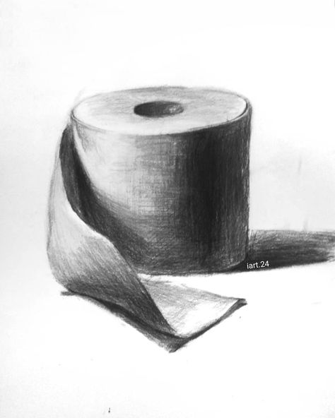 Charcoal Drawing Realistic, Object Study Drawing, Realistic Sketches Objects, Still Life Drawing Pencil Objects, Daily Objects Sketches, Object Rendering, Object Sketches, Still Life Drawing Ideas, Shaded Drawings