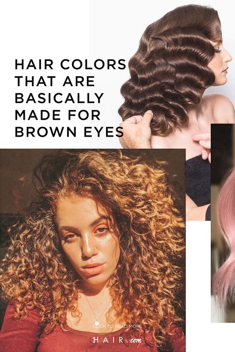 Do you have brown eyes and are looking for a new hair color? Here are some gorgeous tones that will complement your eyes. Hair Colors For Brown Eyes, Colors For Brown Eyes, Hair Color For Brown Eyes, Pale Blonde, New Hair Colors, Cool Hair Color, Best Hair, Brown Hair Colors, Trendy Colors