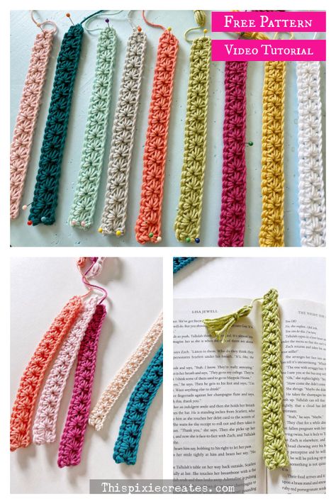 Simply Daisy Bookmark Free Crochet Pattern and Video Tutorial Simply Daisy Bookmark, Daisy Bookmark Crochet, Crochet Bookmarks Free Patterns Easy, Mermaid Tail Blanket Crochet Pattern, Diy Bookmark Ideas, Daisy Bookmark, Crochet Bookmarks Free Patterns, Bookmarks Ideas, Mermaid Tail Blanket Crochet