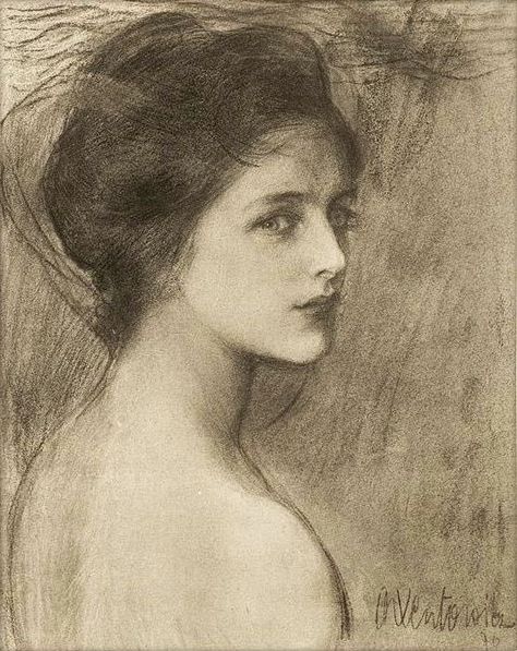 Simeon Solomon, Master Drawing, Mary Magdalene, Charcoal Art, Pre Raphaelite, Portrait Sketches, Impressionist Art, Anatomy Art, Gorgeous Art