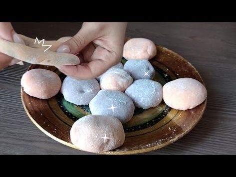 Chocolate Mochi Recipe without microwave❗( made by my sister) How to make mochi - YouTube Chocolate Mochi Recipe, Making Mochi, Chocolate Mochi, Cute Mochi, Mochi Recipe, My Sister, Mochi, Chocolate Chip, Healthy Snacks