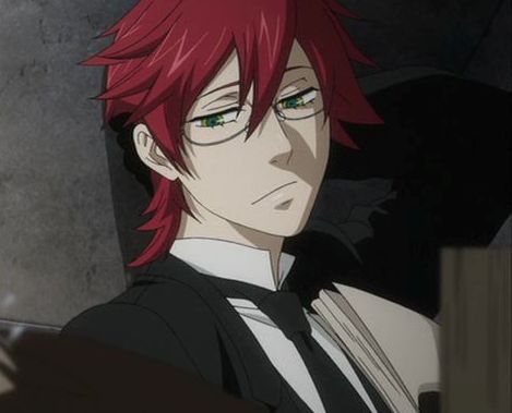 Grell...short or long hair? Grell Sutcliff Wallpaper, Grell Sutcliff, Fan Club, Anime Character, Short Hair, Fan, Quotes, Red, Hair