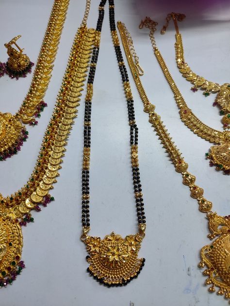 Babu gold Ph-7989094217 Long Black Beads Chain Indian, Black Beads Chain Indian, Black Beads Chain, Long Mangalsutra, Pretty Gold Necklaces, Indian Gold Necklace Designs, 22k Gold Bangles, Mangal Sutra, Gold Pendent