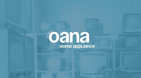 Oana Home Appliance | Branding Design | Logo Design | Visual Identity Design | Graphic Design | Design Inspiration Home Appliances Logo Design, Appliances Logo Design, Appliance Logo, Ads Design, Visual Identity Design, Home Appliance, Design Visual, Creative Ads, Logo Ideas