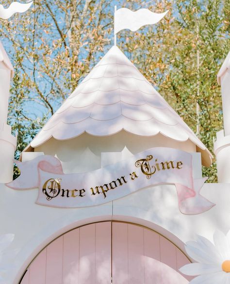 Once Upon A Time 1st Birthday Party, Once Upon A Time Birthday Party, Once Upon A Time Party, Once Upon A Time Birthday, Cinderella Birthday Party Decorations, Ballet Birthday Party, Cinderella Birthday Party, Princess Birthday Party Decorations, Princess Theme Birthday