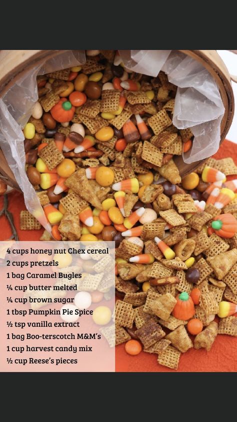 Pumpkin Spice Snack Mix, Christmas Mints, Pumpkin Spice Snack, Chex Snack Mix, Fall Snack Mixes, Chex Mix Recipe, Princess Pinky Girl, Pinky Girl, Chex Cereal