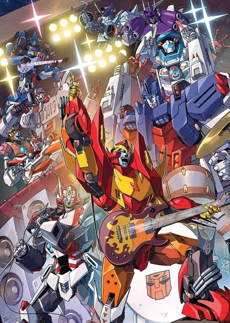 The Lost Light Crew rocking out Idw Transformers, Transformers Mtmte, Transformers Wallpaper, Arcee Transformers, Transformers Funny, Transformers Design, Transformers Autobots, Transformers Comic, Transformers 3