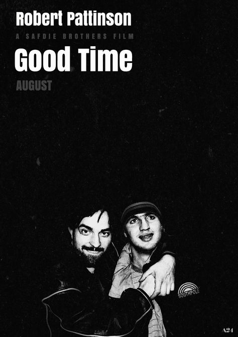 Good Time (2017) [1242x1756] by u/BretClement00 Movie Posters Black And White, Good Time Movie, A24 Wallpaper, Good Time 2017, Aesthetic Cinema, Posters Black And White, Nerdy Art, Bottle Rocket, Best Movie Posters