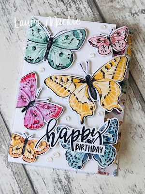 Stampin' Up! Butterfly Brilliance Stampin Up Butterfly Brilliance Cards, Butterfly Cards Stampin Up Stamps, Stampin Up Butterfly Brilliance, Butterfly Brilliance Stampin Up Cards, Stampin Up Butterflies, Butterfly Ideas, Butterfly Brilliance, Butterfly Bouquet, Butterfly Birthday Cards