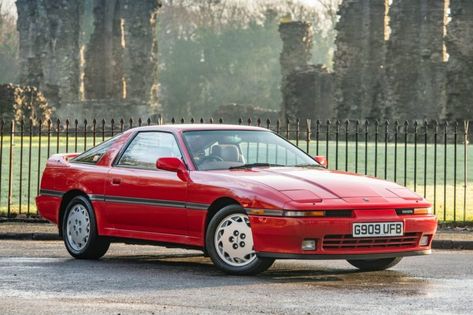 Whatever Happened to the Toyota Supra MK3? Red Toyota Supra, 1989 Toyota Supra, Pop Up Headlights, Mk3 Supra, Supra Mk3, New Toyota Supra, Toyota Supra Mk3, Gt Cars, Car Inspiration