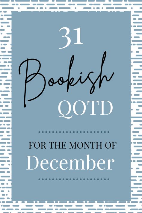 Bookstagram Question Of The Day, Bookstagram Questions, December Bookstagram, Bookstagram Qotd, Winter Bookstagram, Bookstagram Christmas, Bookish Questions, Booktok Ideas, December Themes