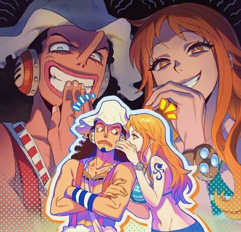 Spotify Playlist Covers Aesthetic Love Anime, One Piece Illustration Art, Zillreck Art, One Piece Brothers, Usopp And Luffy, Cute Characters Cartoon, Modern One Piece, One Piece Art, One Piece Fan Art