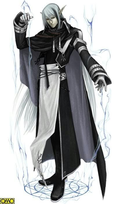 Elf sorceror Elf Sorcerer, Elf Wizard, White Mage, Male Elf, Fantasy Wizard, Elves Fantasy, High Elf, Dark Elf, Fantasy Warrior