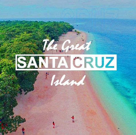 Great Santa Cruz Island is a small inhabited island in Zamboanga City in the southern region of the Philippines, famous for its pink coralline sand. Sta Cruz Island Zamboanga, Zamboanga City, Regions Of The Philippines, Santa Cruz Island, Pink Sand Beach, Island Destinations, Southern Region, Awesome Places, Philippines Travel