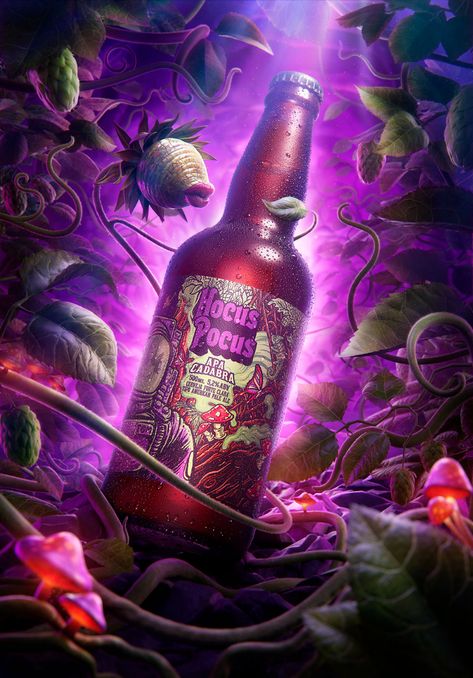 HOCUS POCUS on Behance Beverage Ads, Product Reveal, Visual Advertising, News Logo, Cafe Posters, Bottle Label Design, Creative Advertising Design, Publicidad Creativa, Key Visual